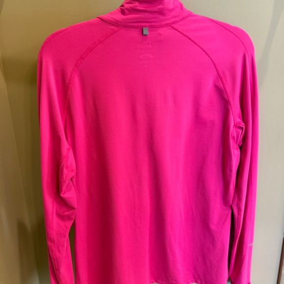Womens Nike XL Dri-Fit Athletic Running Quarter Zip Top - Picture 3 of 4